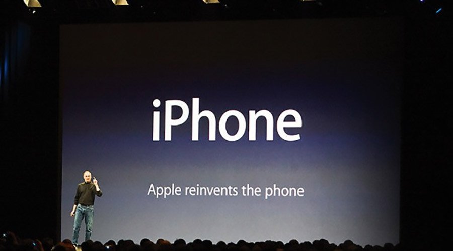 As técnicas de apresentações mais utilizadas por Steve Jobs - Hoje a Apple reinventa o telefone - Onigrama Apresentações