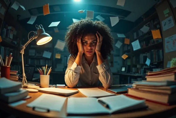 Profissionais da indústria criativa lidando com burnout